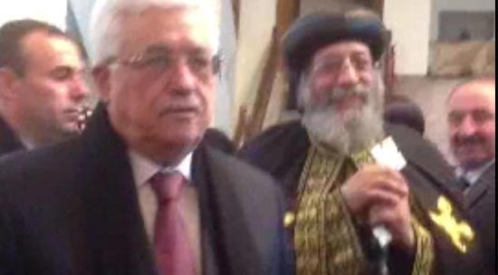 Abu Mazen: we appreciate Pope Shenouda's decision very much